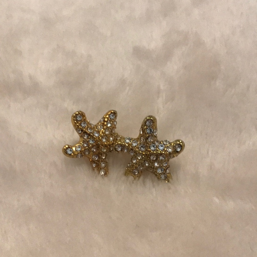 J crew starfish earrings